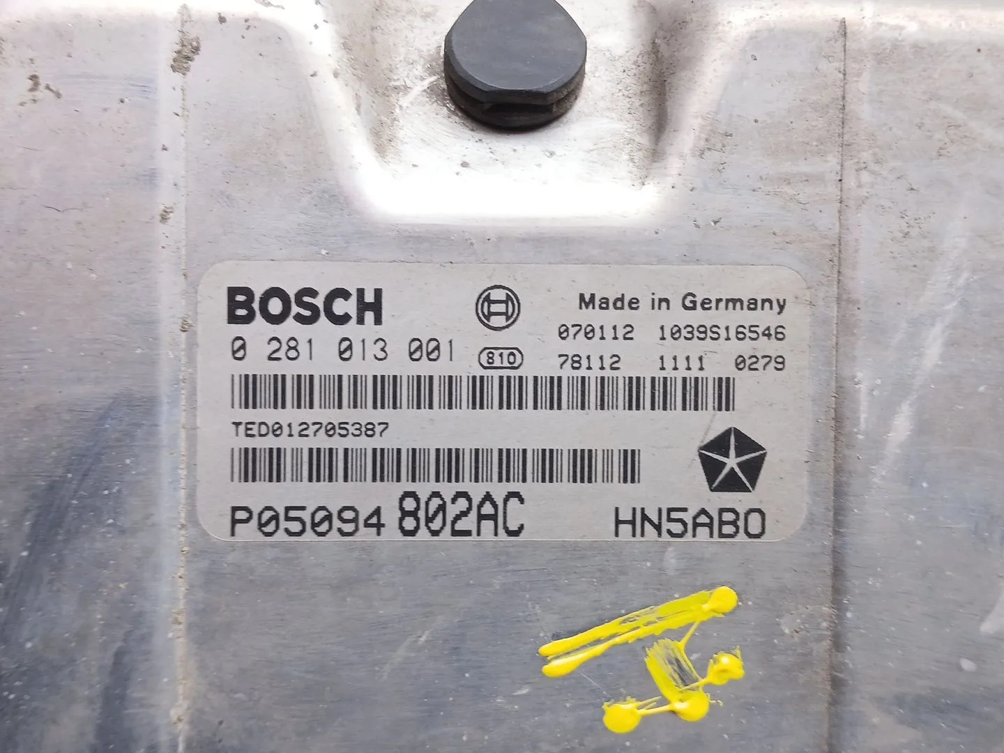 Centralita Motor Uce para Chrysler Voyager Iv (Rg, Rs)
