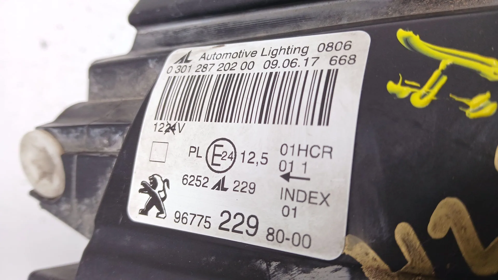 Faro Derecho para Peugeot 308 Ii (Lb_, Lp_, Lw_, Lh_, L3_)