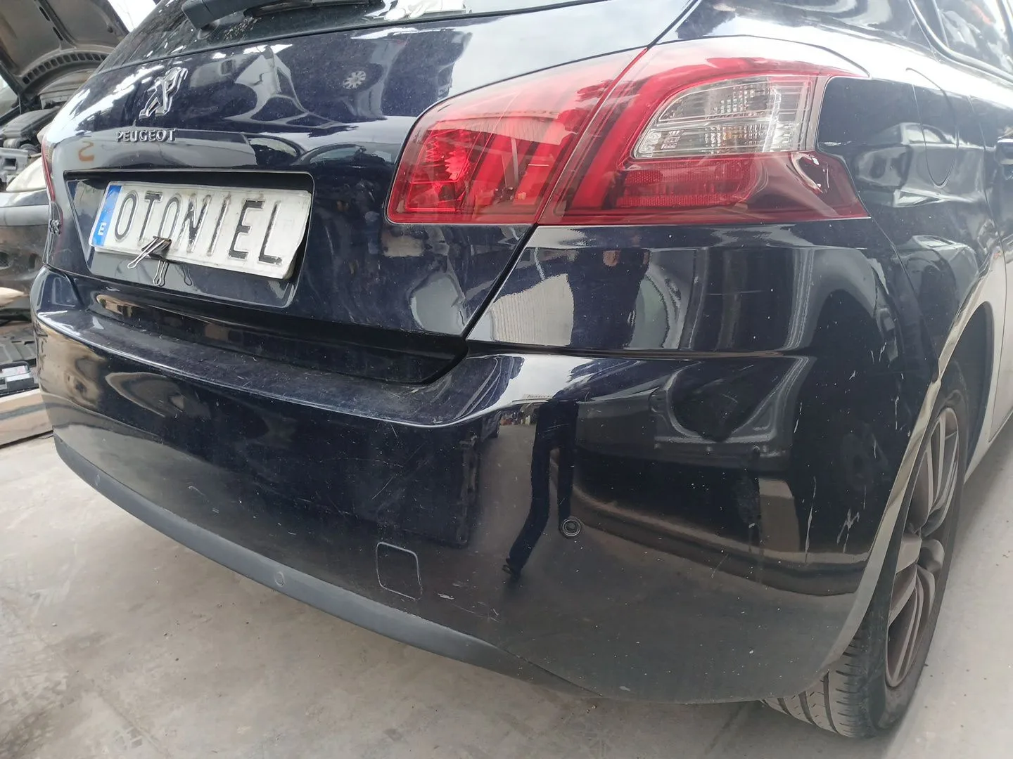 Paragolpes Trasero para Peugeot 308 Ii (Lb_, Lp_, Lw_, Lh_, L3_)