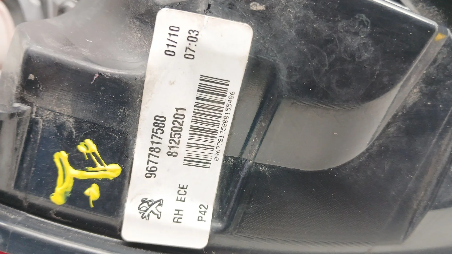 Piloto Trasero Derecho para Peugeot 308 Ii (Lb_, Lp_, Lw_, Lh_, L3_)
