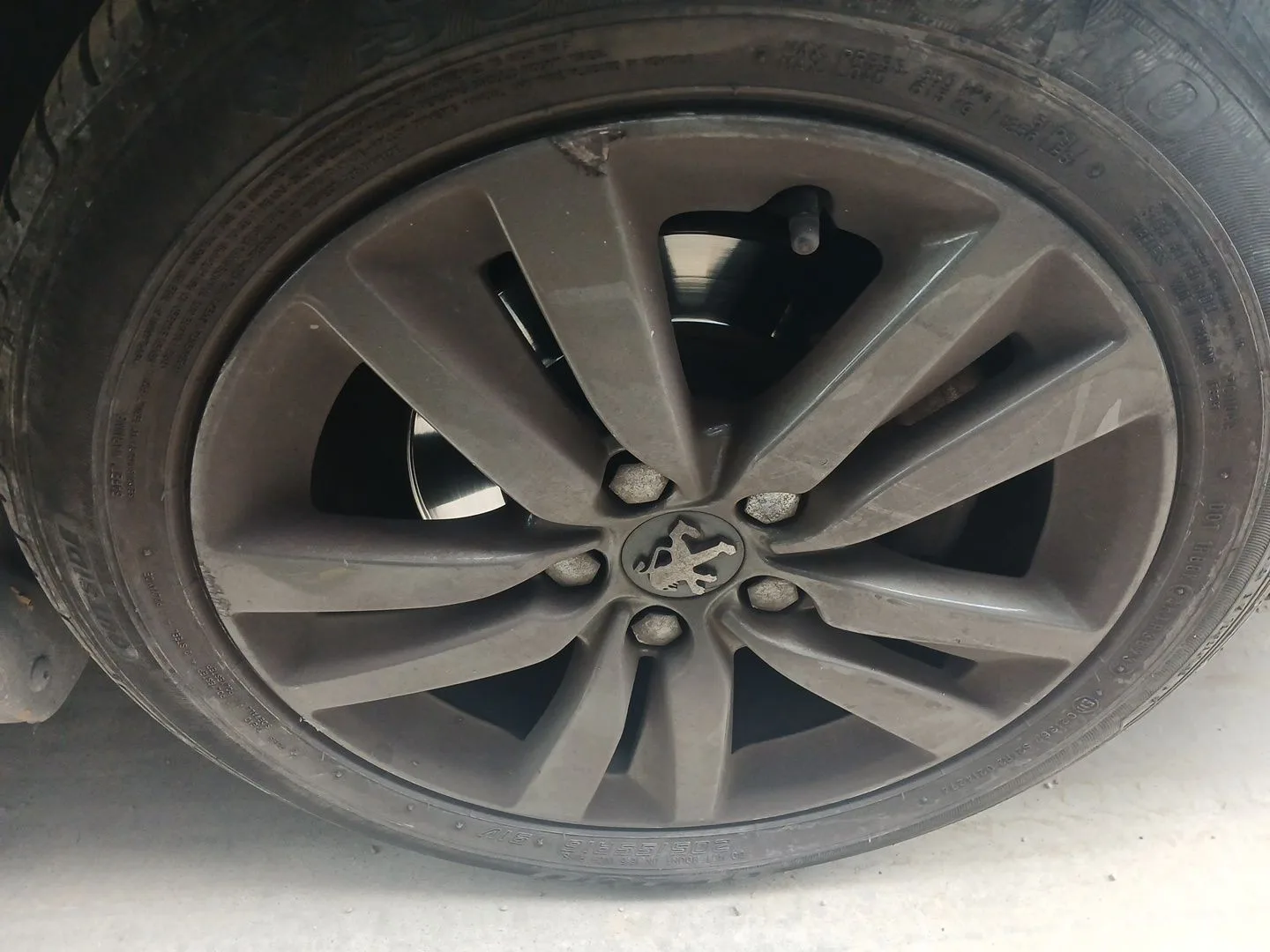 Llanta Delantera Derecha para Peugeot 308 Ii (Lb_, Lp_, Lw_, Lh_, L3_)