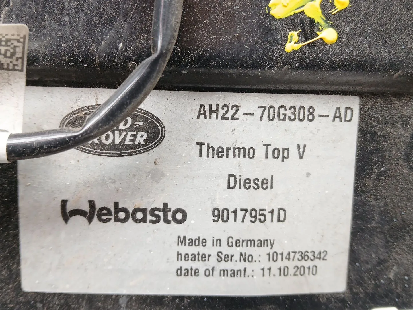 Motor Calefaccion para Land Rover Discovery Iv (L319)