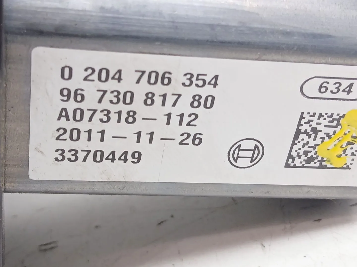 Freno De Mano Electrico para Citroën C4 Picasso I Monospace (Ud_)