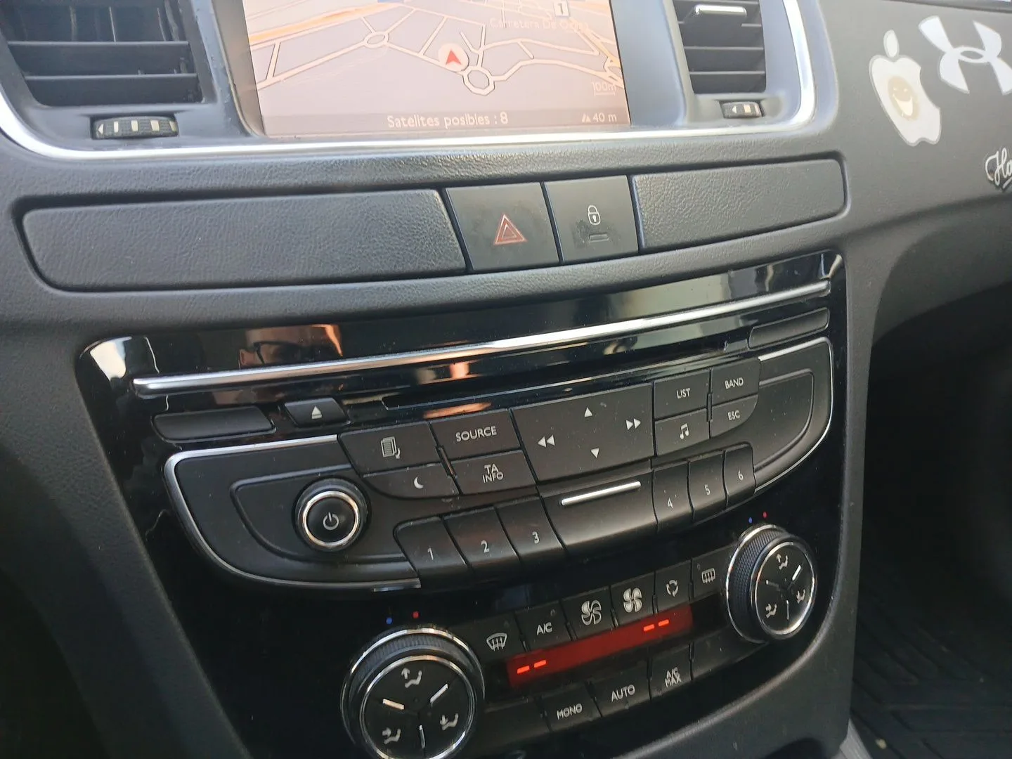 Sistema Audio / Radio Cd para Peugeot 508 I (8D_)