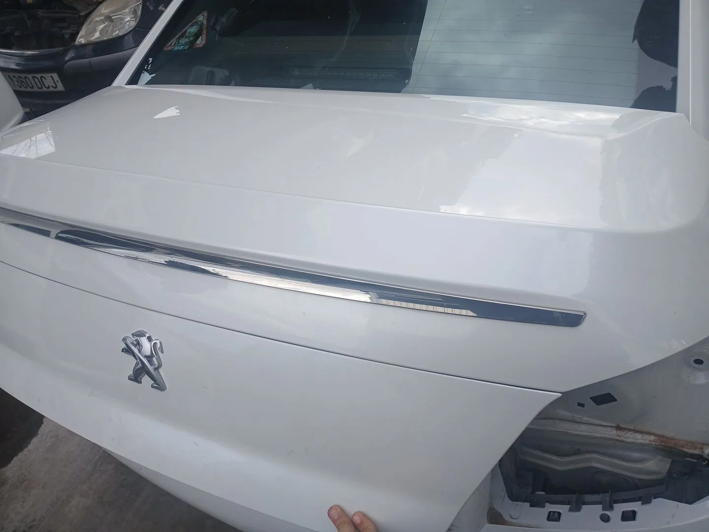 Tapa Maletero para Peugeot 508 I (8D_)