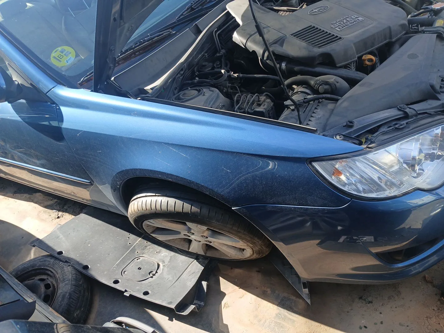 Aleta Delantera Derecha para Subaru Legacy V Station Wagon (Br)