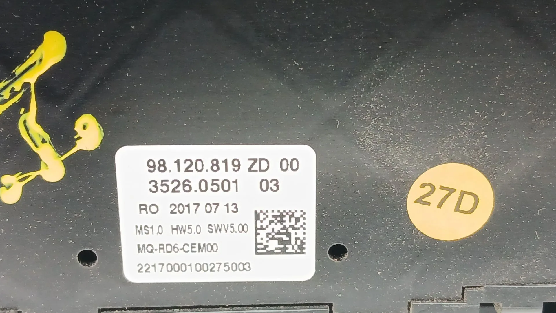 Sistema Audio / Radio Cd para Citroën Jumpy Iii Furgoneta (V_)