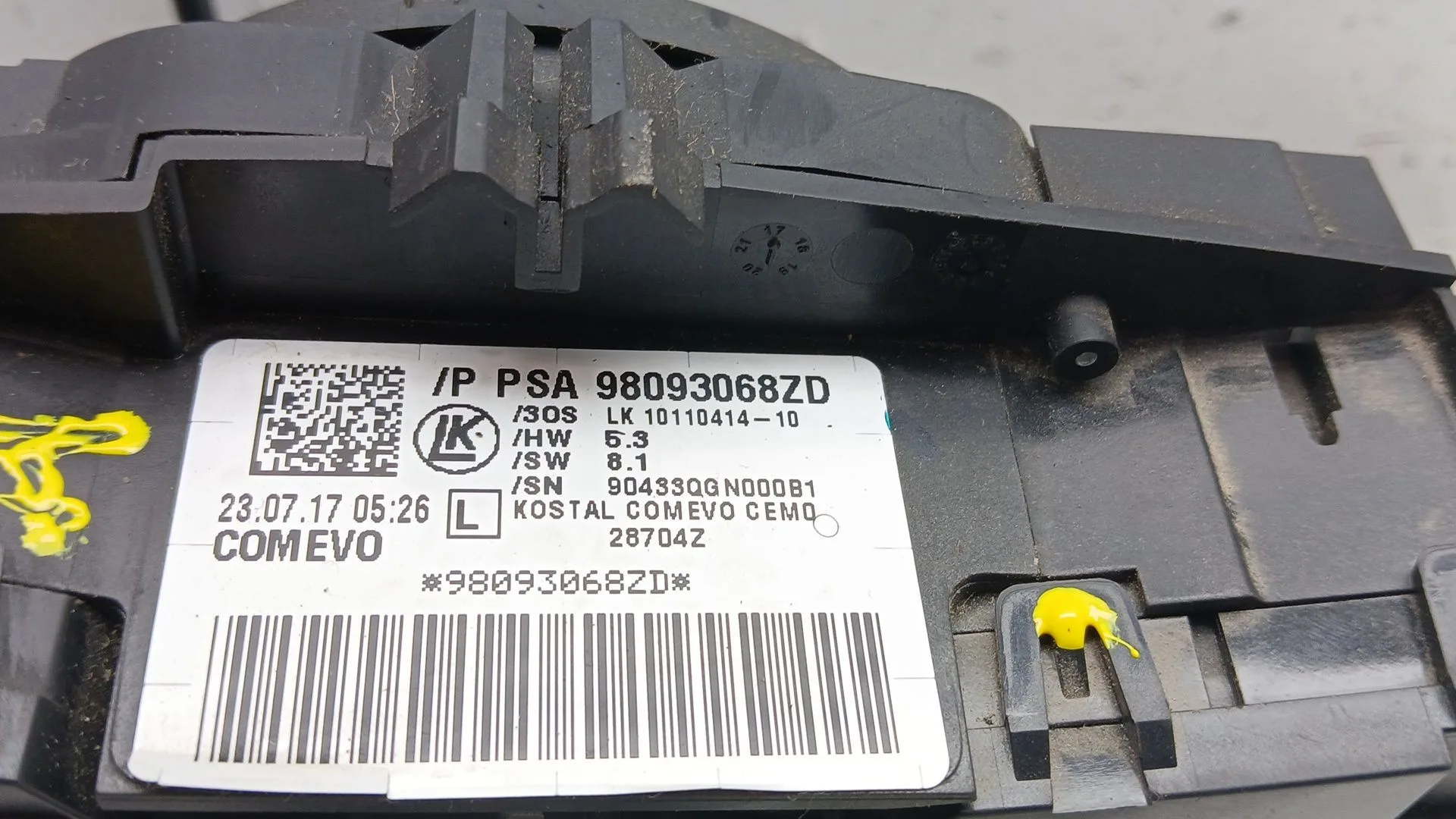 Mando Multifuncion para Citroën Jumpy Iii Furgoneta (V_)
