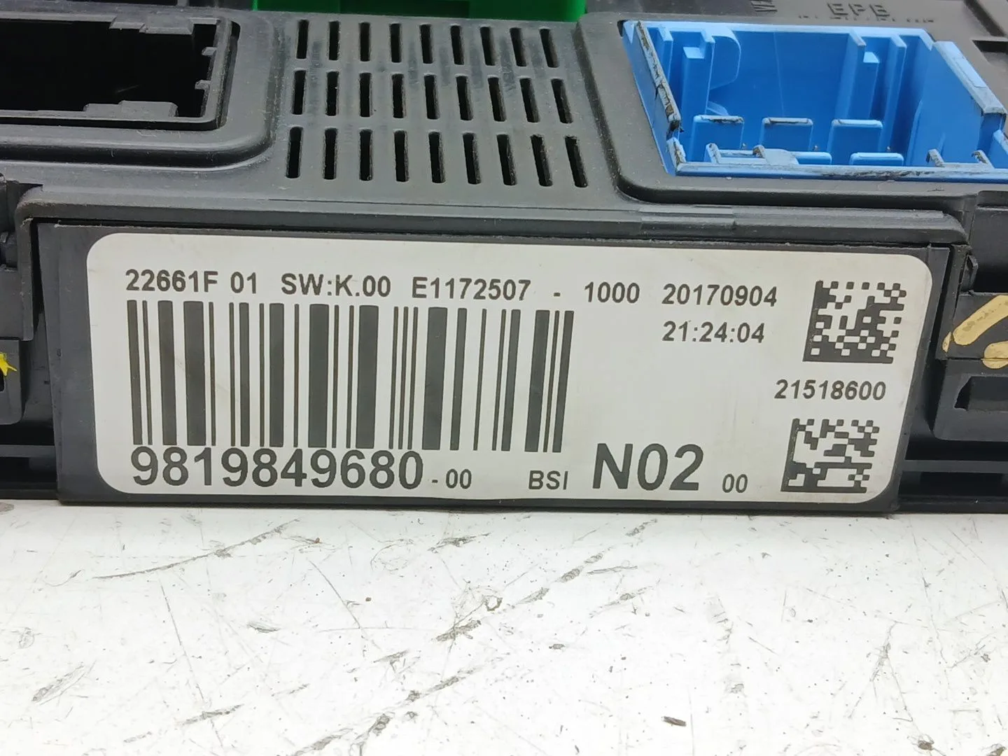 Centralita Bsi para Peugeot 208 I (Ca_, Cc_)