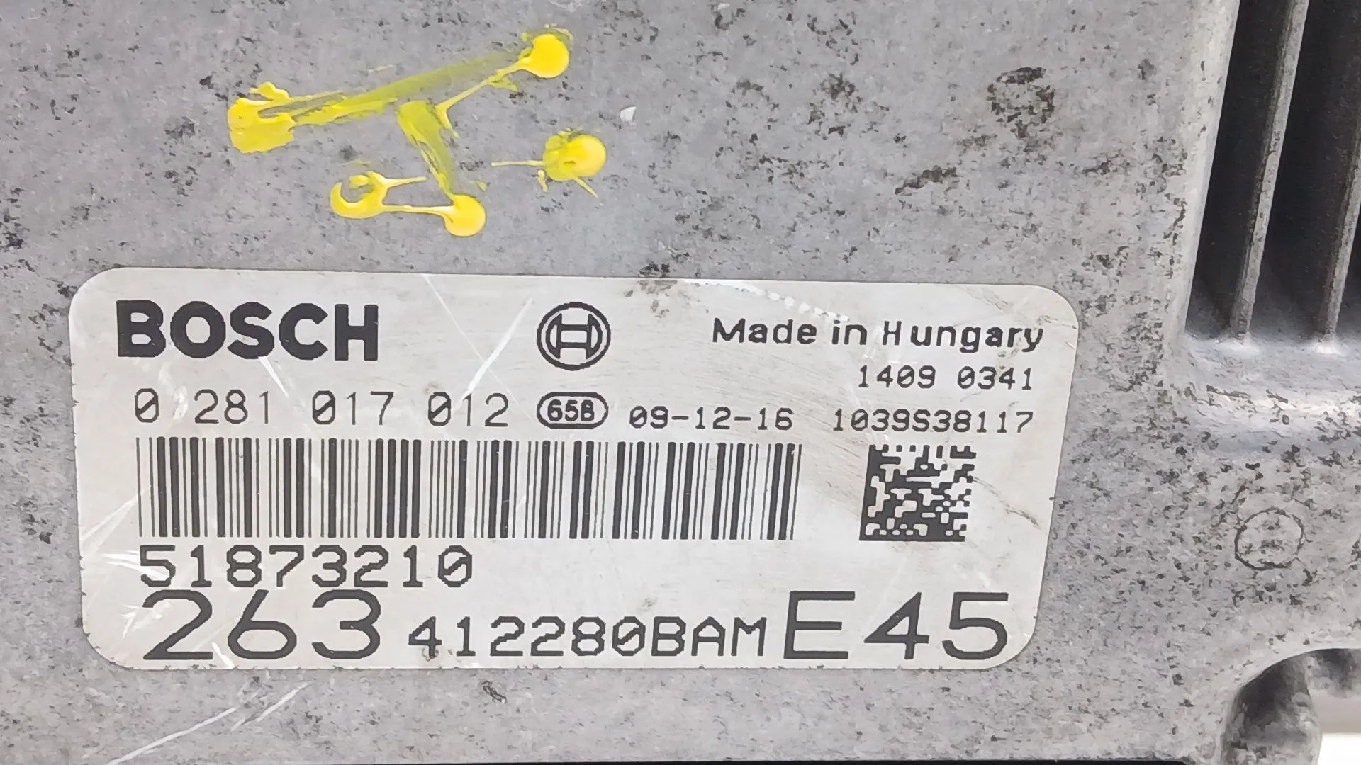 Centralita Motor Uce para Fiat 500 (312_)