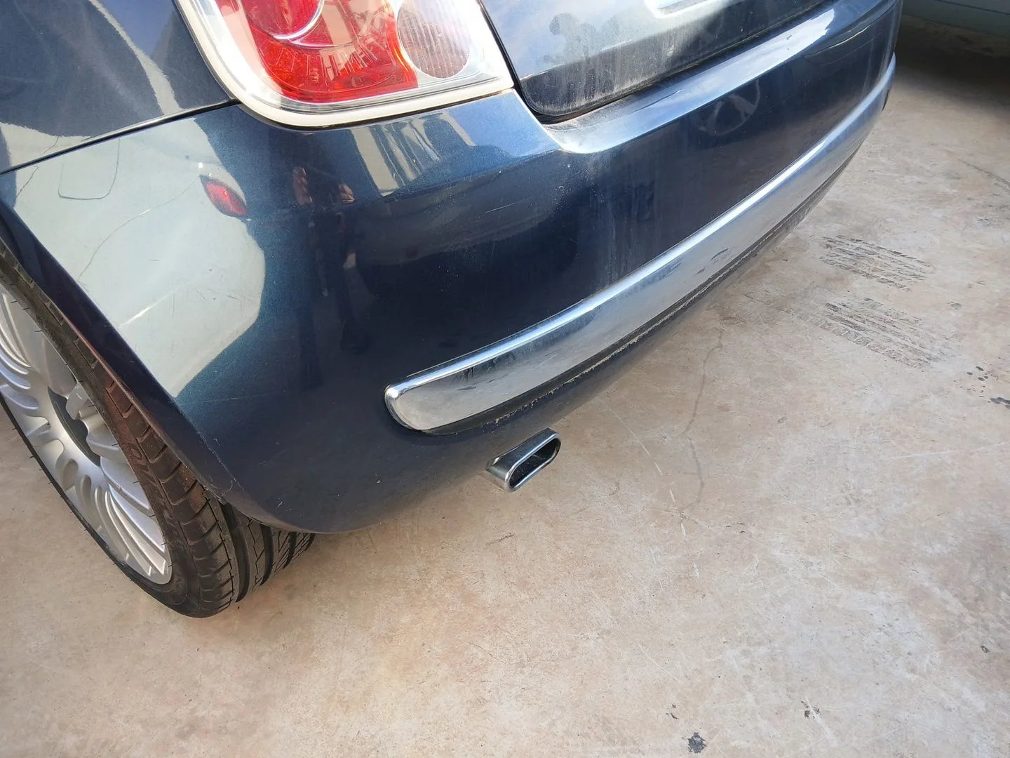 Paragolpes Trasero para Fiat 500 (312_)