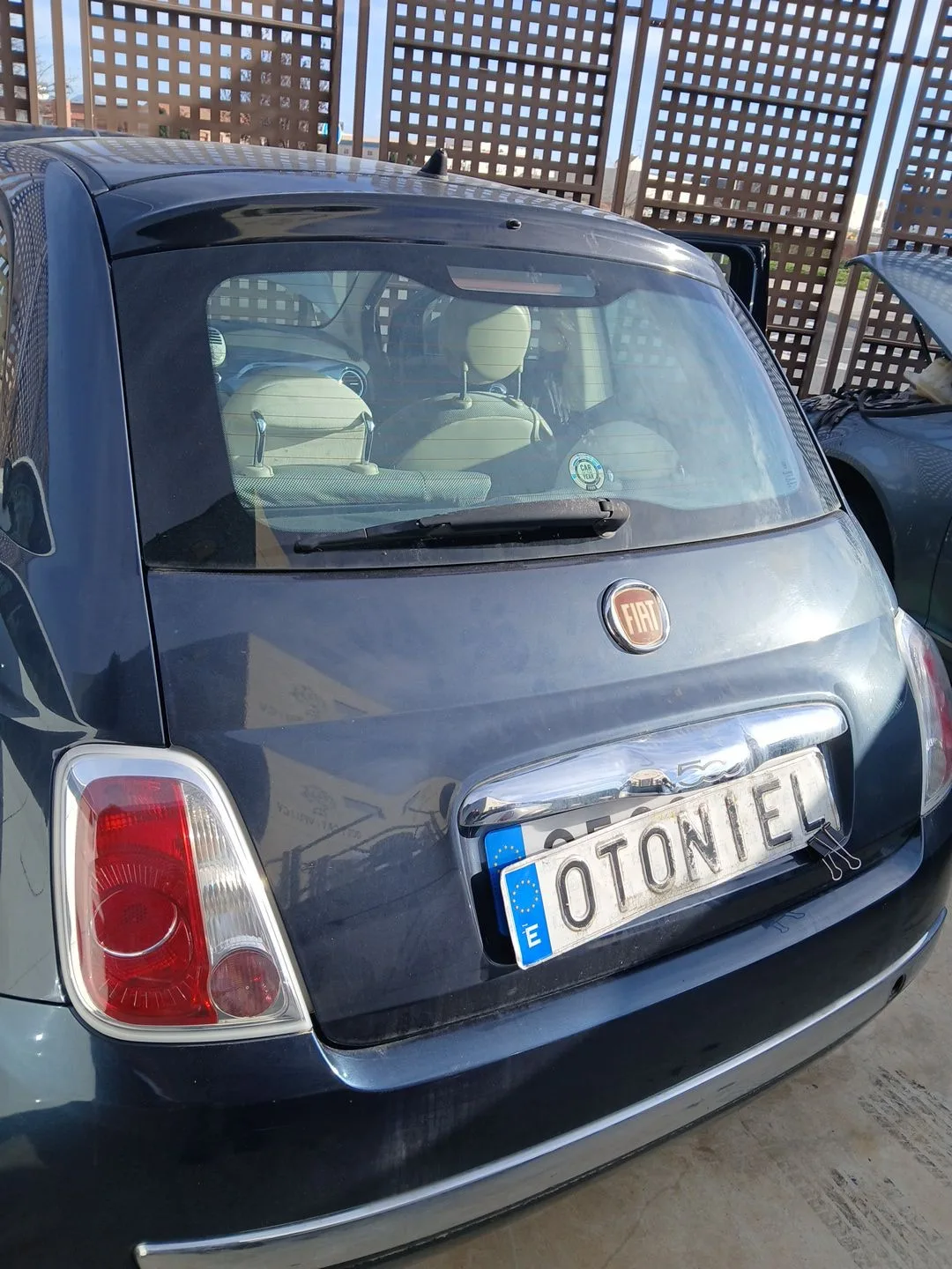 Porton Trasero para Fiat 500 (312_)