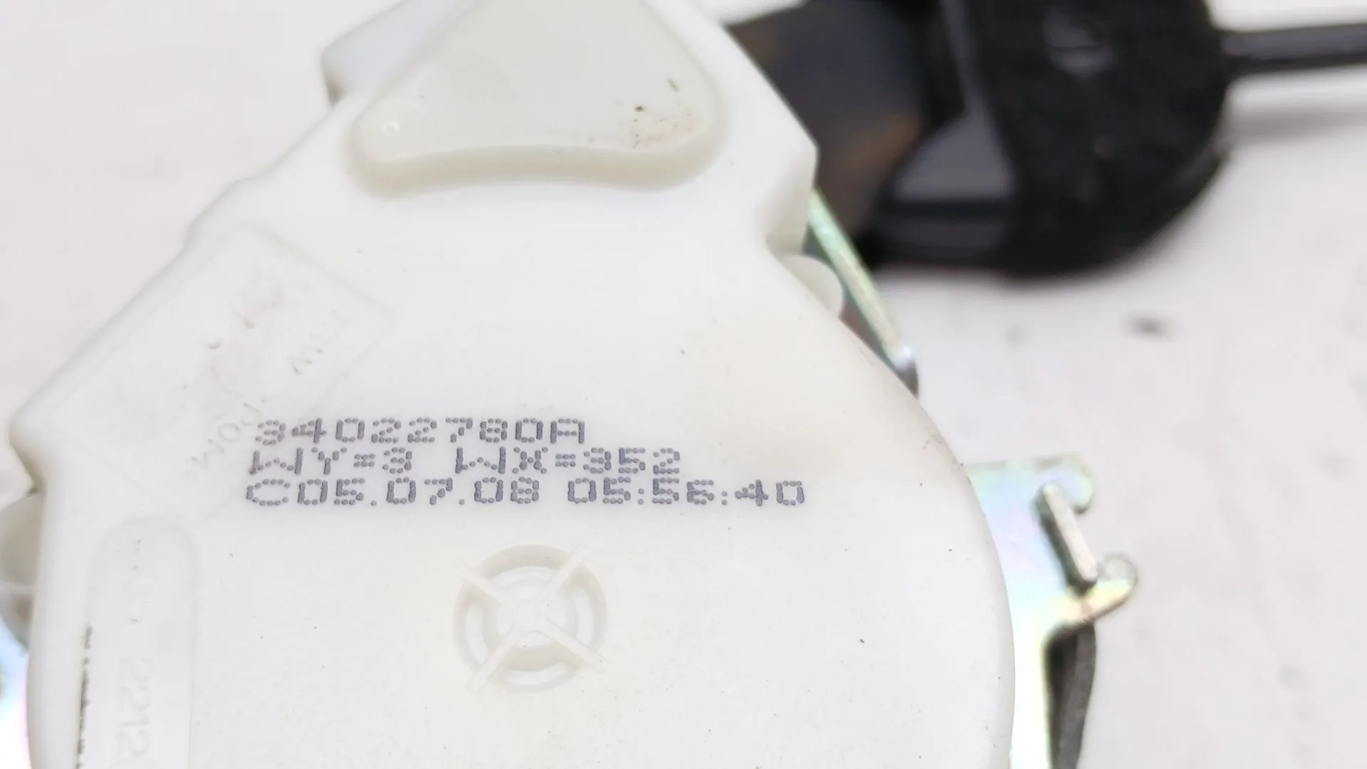 Cinturon Seguridad Delantero Derecho para Fiat 500 (312_)