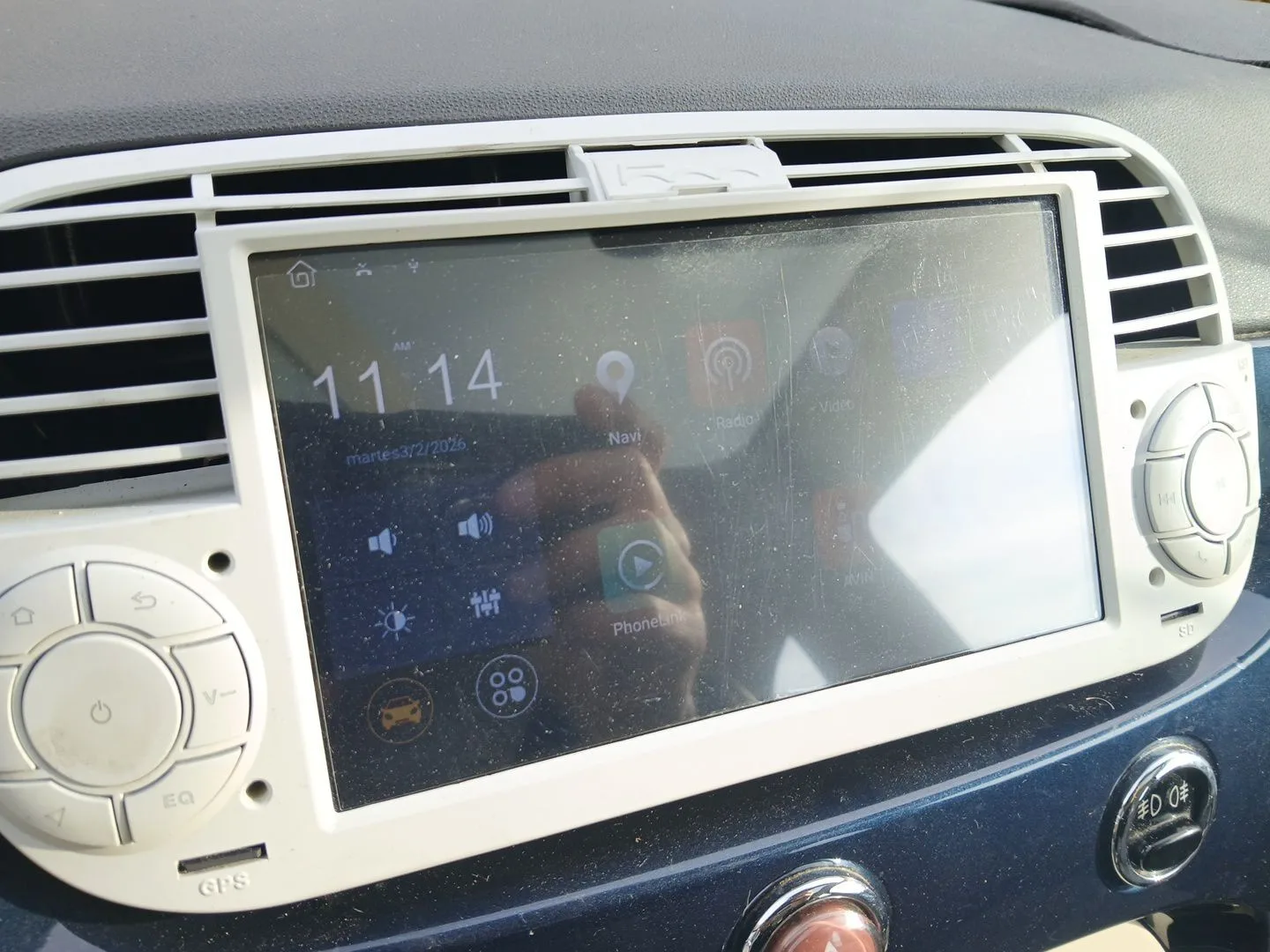 Sistema Audio / Radio Cd para Fiat 500 (312_)
