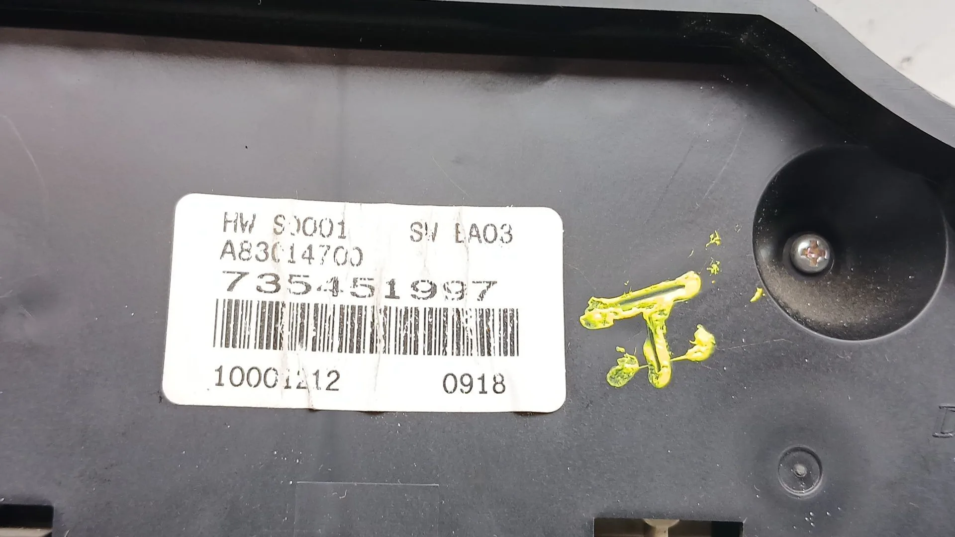 Mando Climatizador para Fiat 500 (312_)