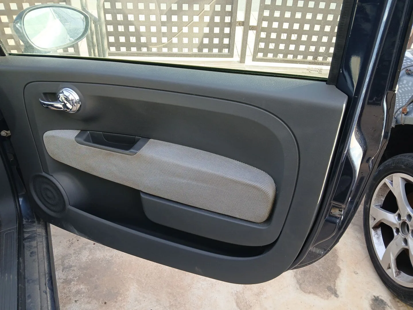 Guarnecido Puerta Delantera Derecha para Fiat 500 (312_)