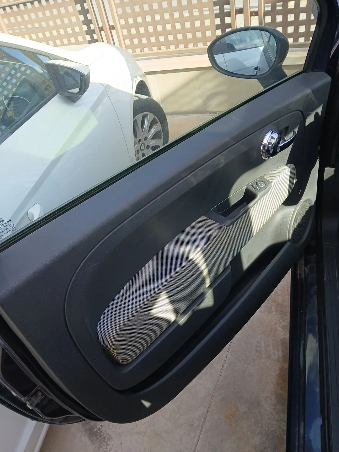 Guarnecido Puerta Delantera Izquierda para Fiat 500 (312_)