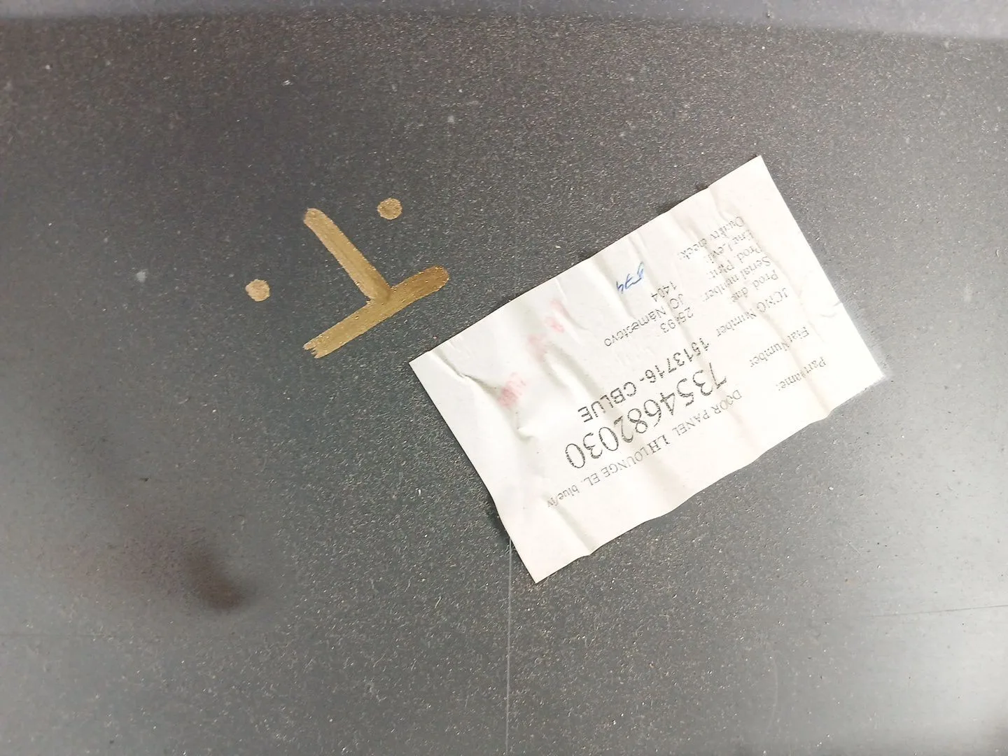 Guarnecido Puerta Delantera Izquierda para Fiat 500 (312_)