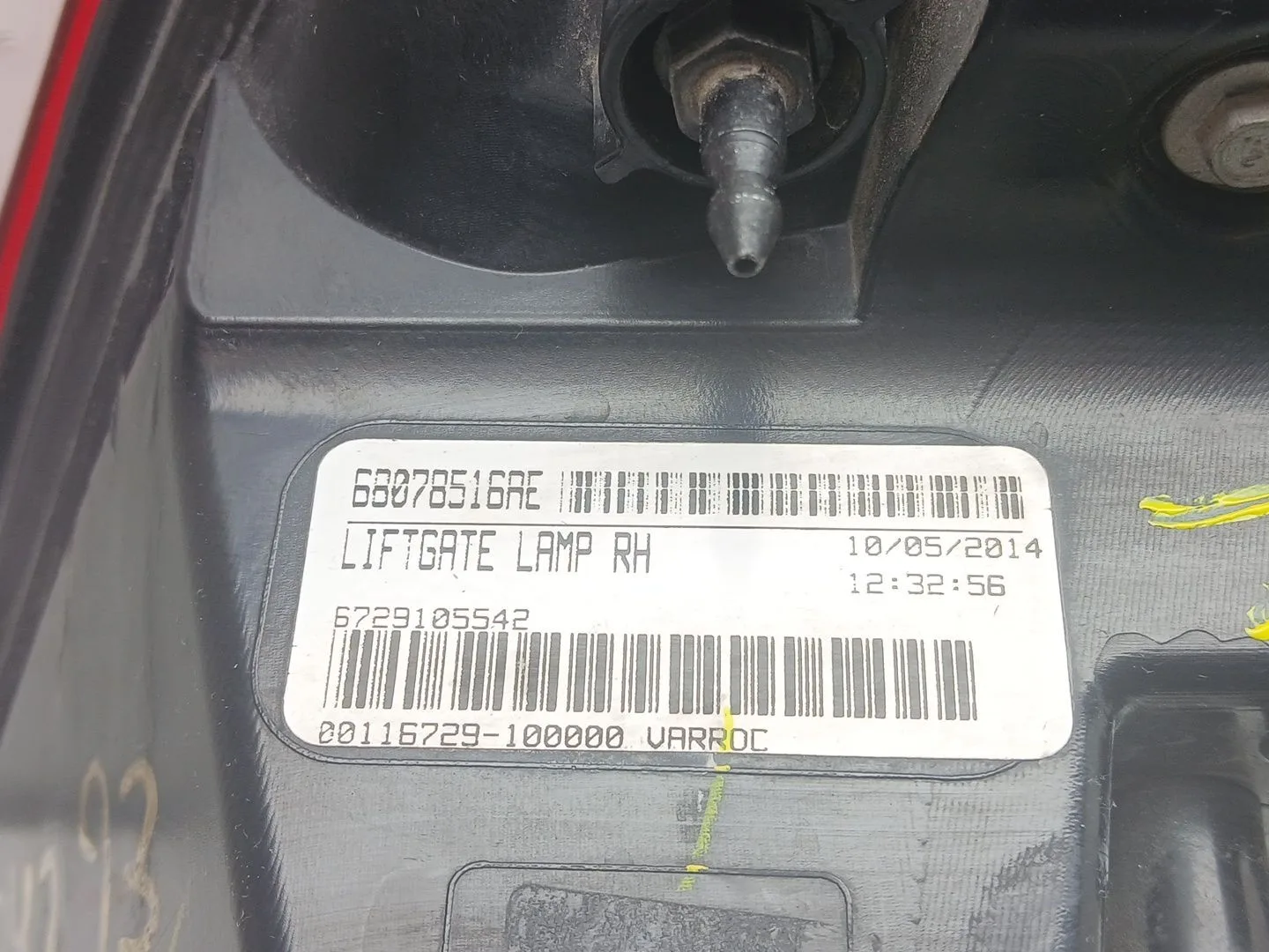 Piloto Trasero Derecho Interior para Fiat Freemont (345_)
