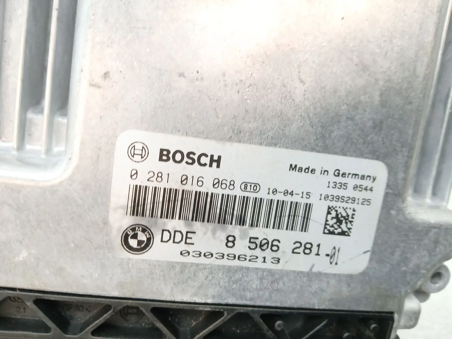 Centralita Motor Uce para Bmw 1 (E87)