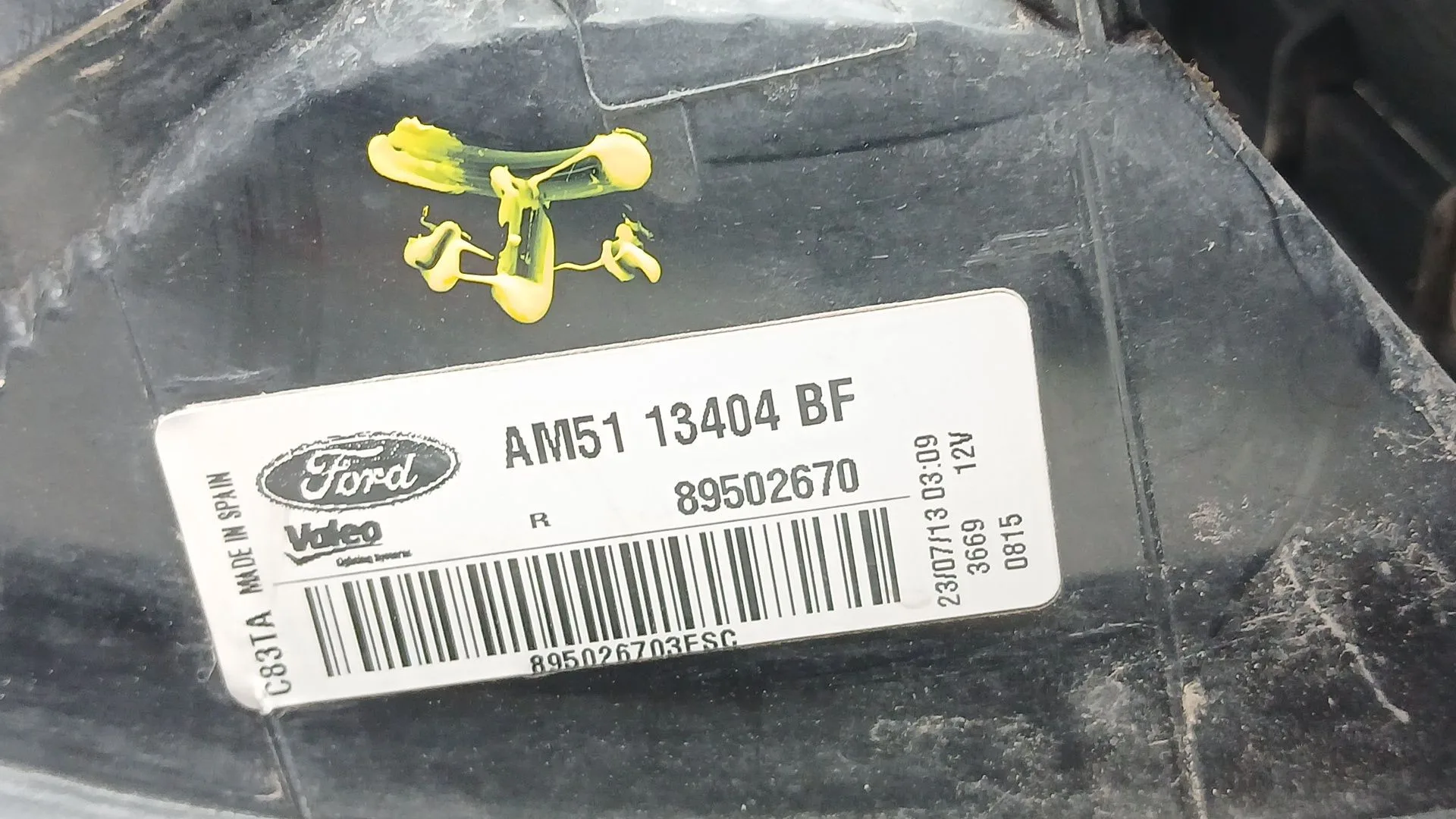 Piloto Trasero Derecho para Ford C-Max Ii (Dxa/Cb7, Dxa/Ceu)