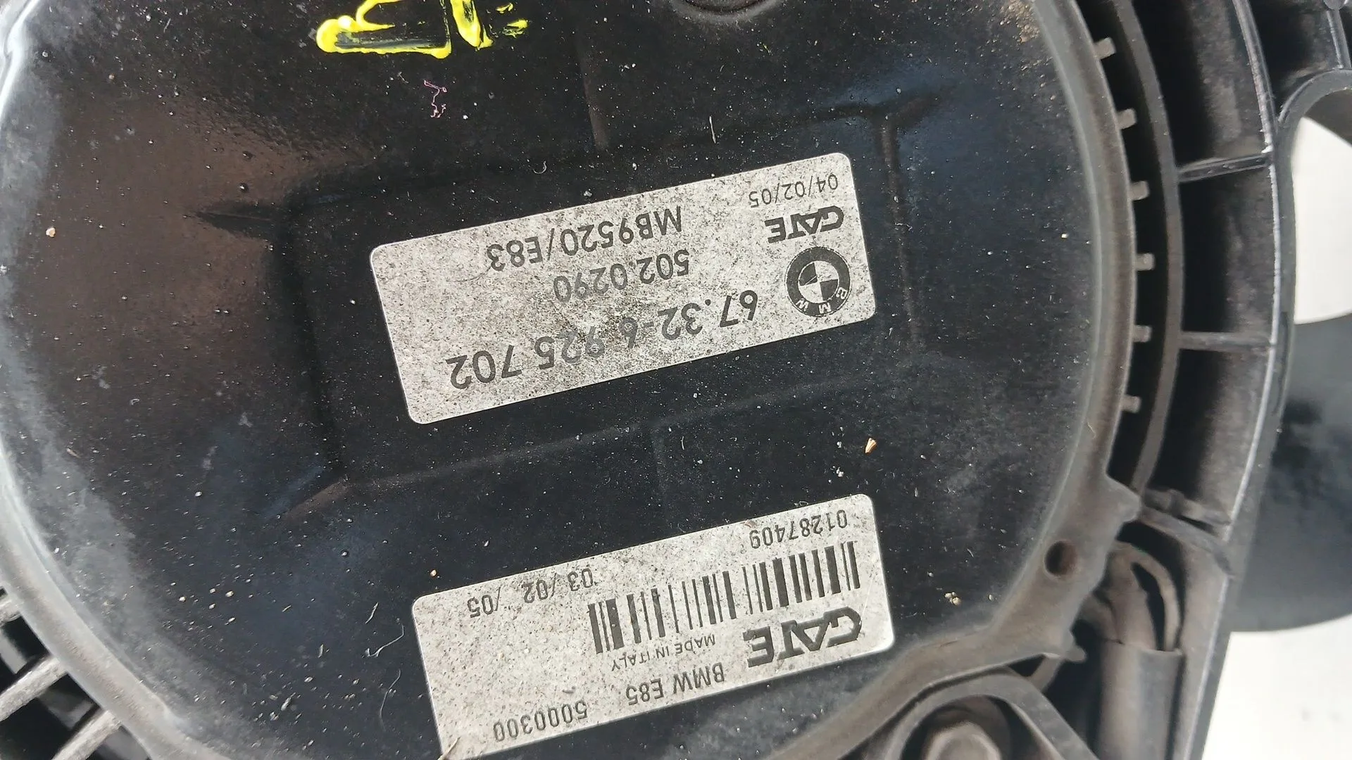 Electroventilador para Bmw X3 (E83)