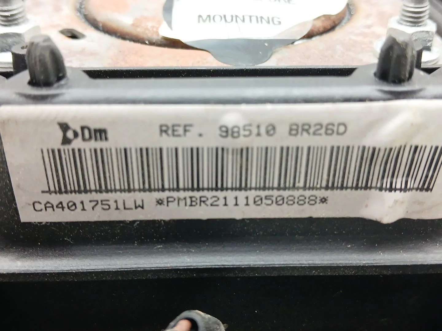 Airbag Delantero Izquierdo para Nissan Qashqai I (J10, Nj10)