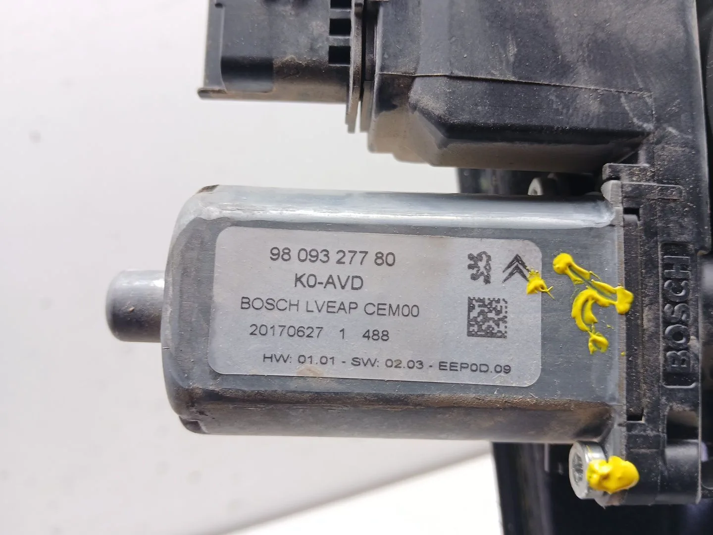 Elevalunas Delantero Derecho para Citroën Jumpy Iii Furgoneta (V_)
