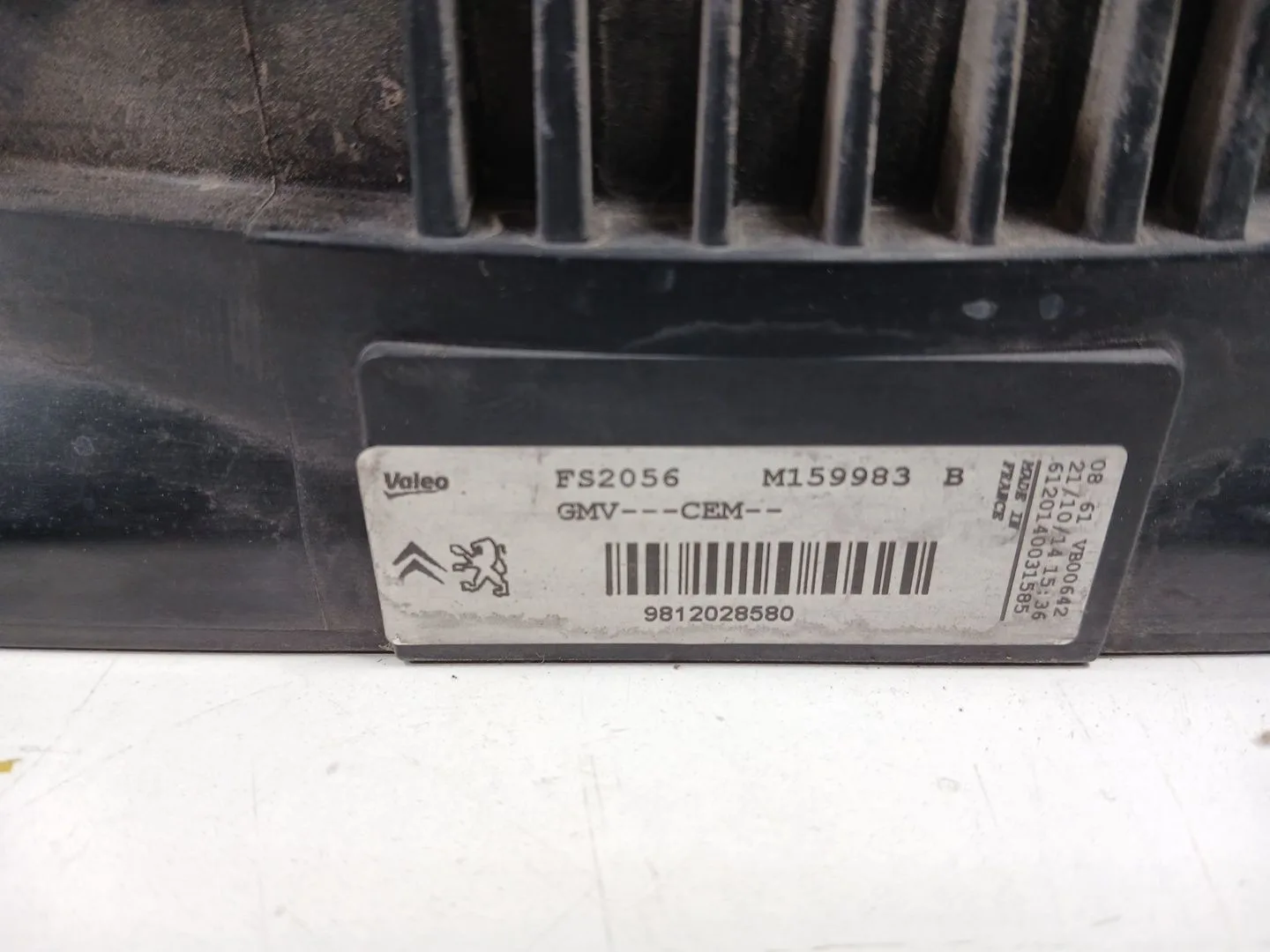 Electroventilador para Peugeot 208 I (Ca_, Cc_)