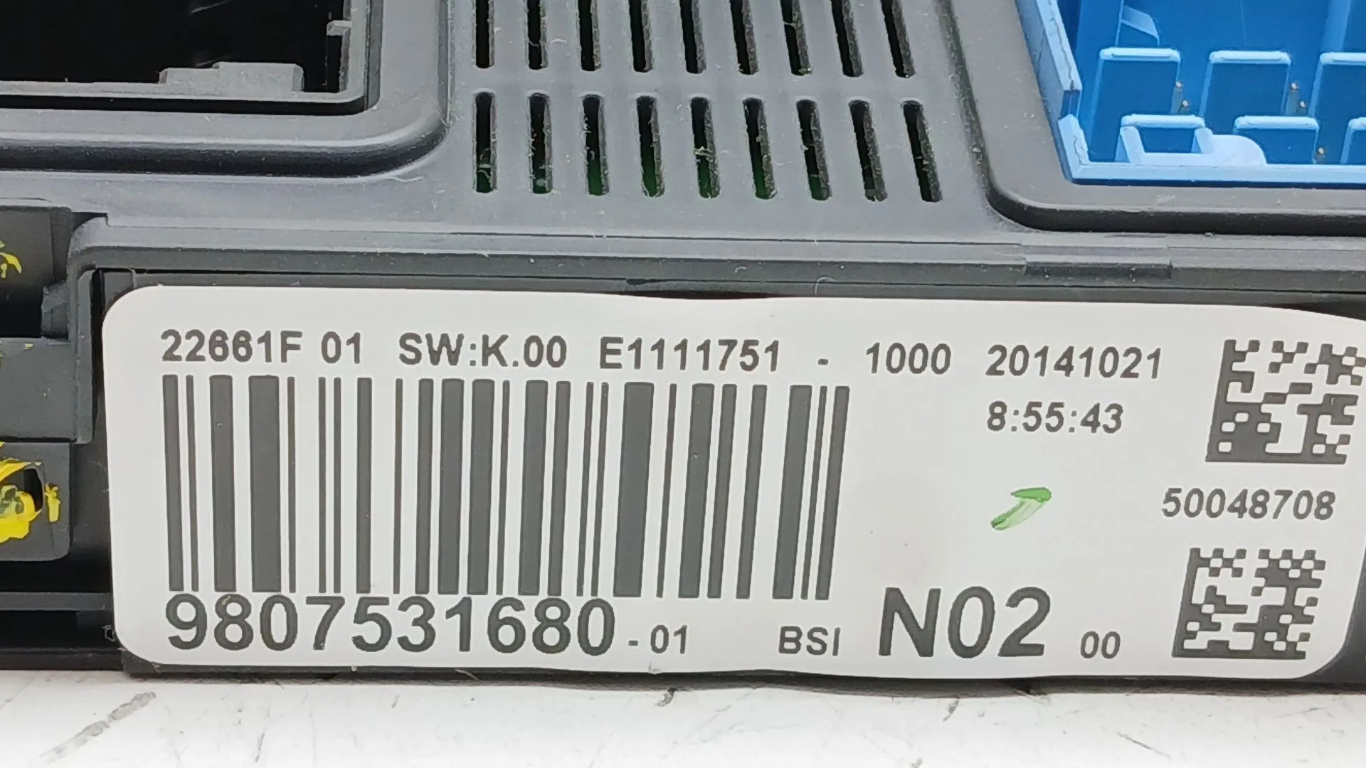Centralita Bsi para Peugeot 208 I (Ca_, Cc_)