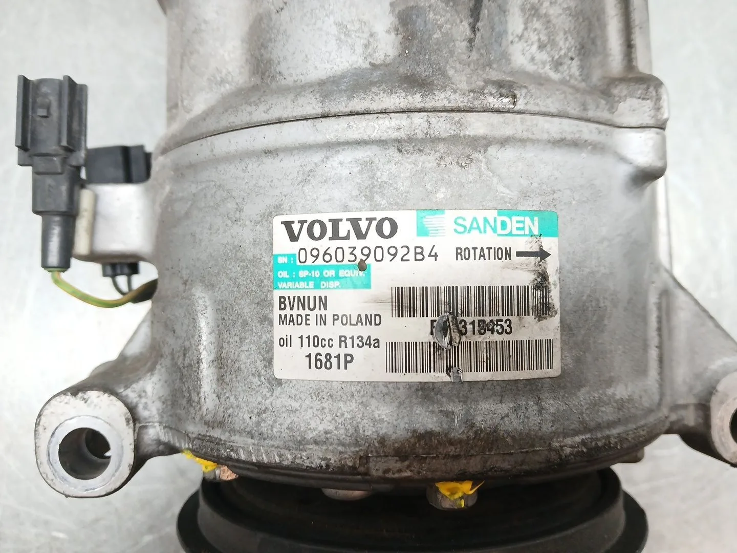 Compresor Aire Acondicionado para Volvo V60 I (155)