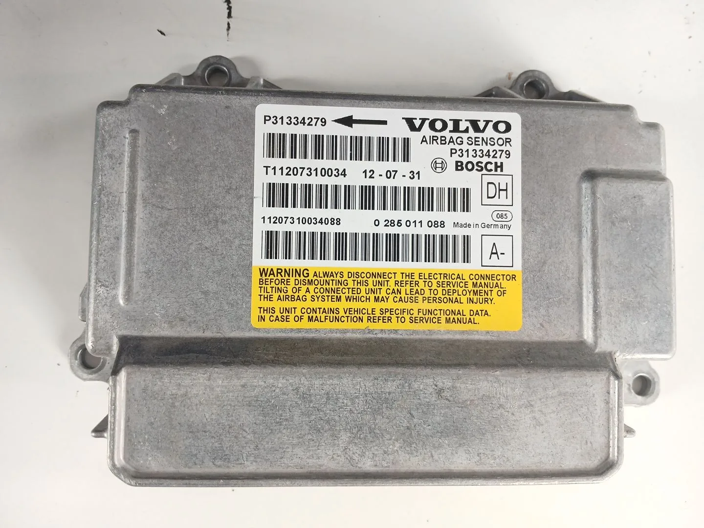Kit Airbag para Volvo V60 I (155)