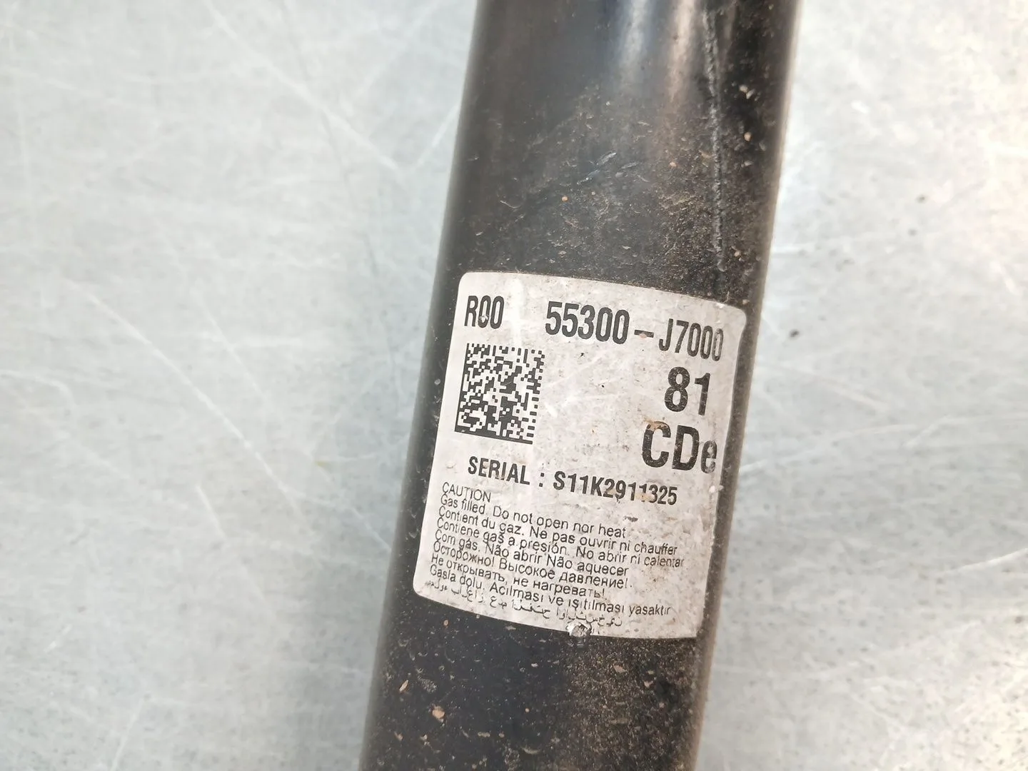 Amortiguador Trasero Derecho para Kia Ceed (Cd)