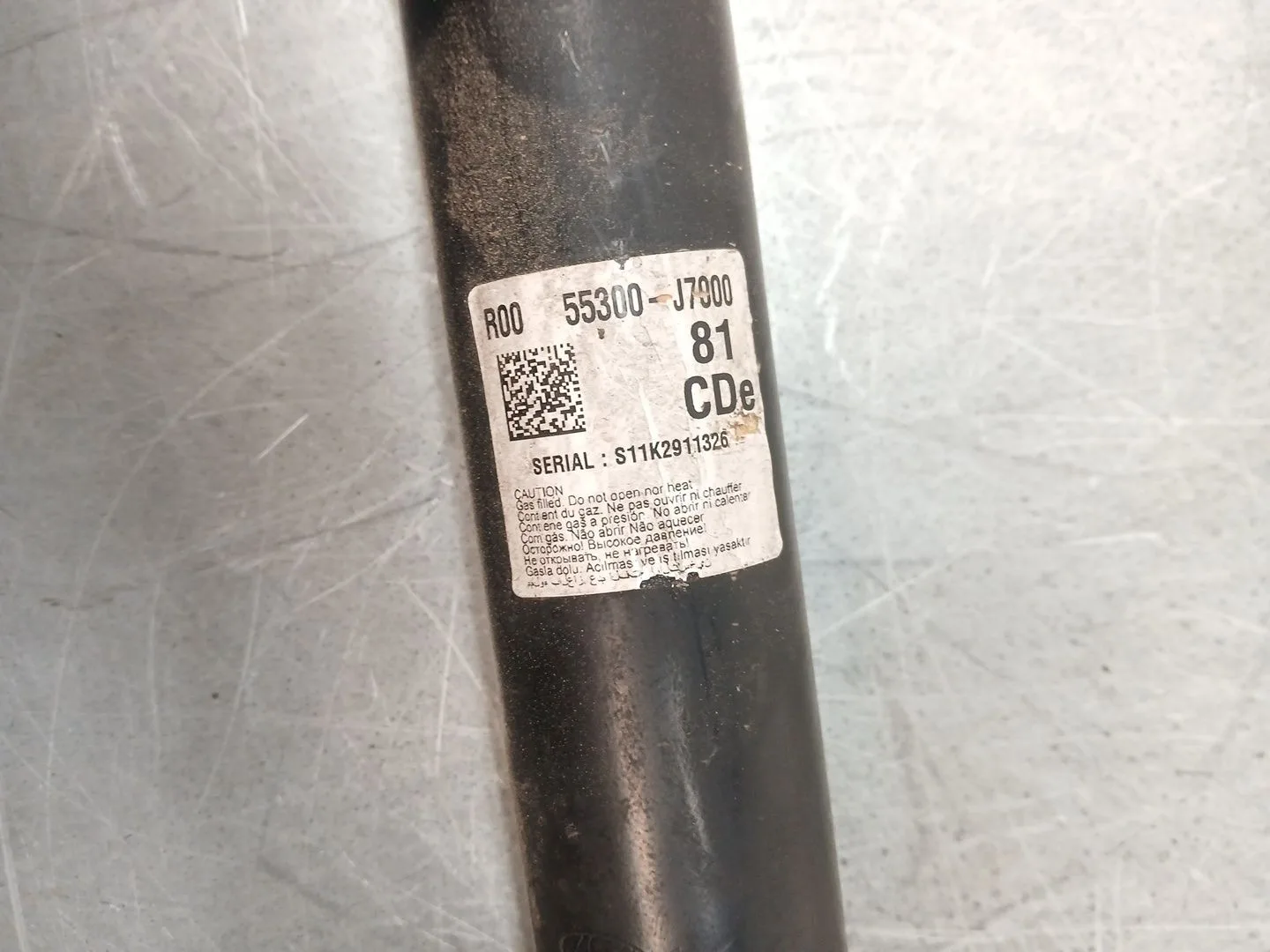 Amortiguador Trasero Izquierdo para Kia Ceed (Cd)