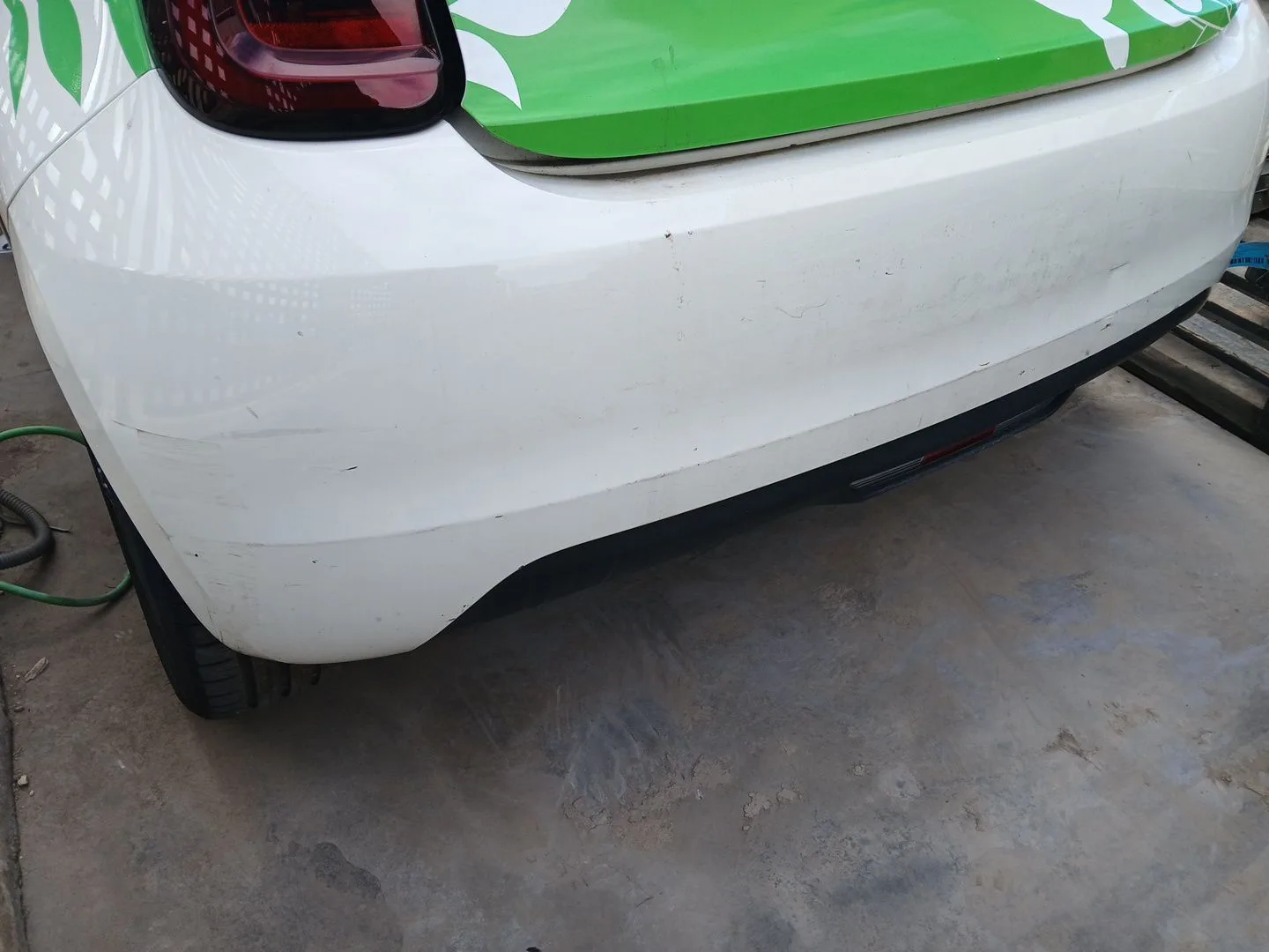 Paragolpes Trasero para Fiat 500E (332_)
