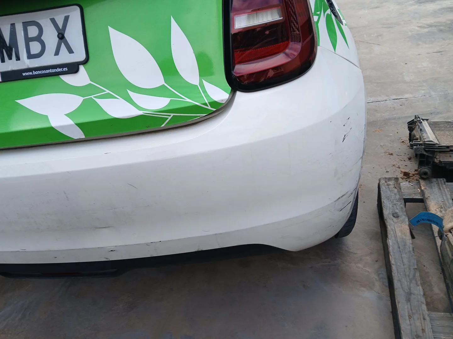 Paragolpes Trasero para Fiat 500E (332_)