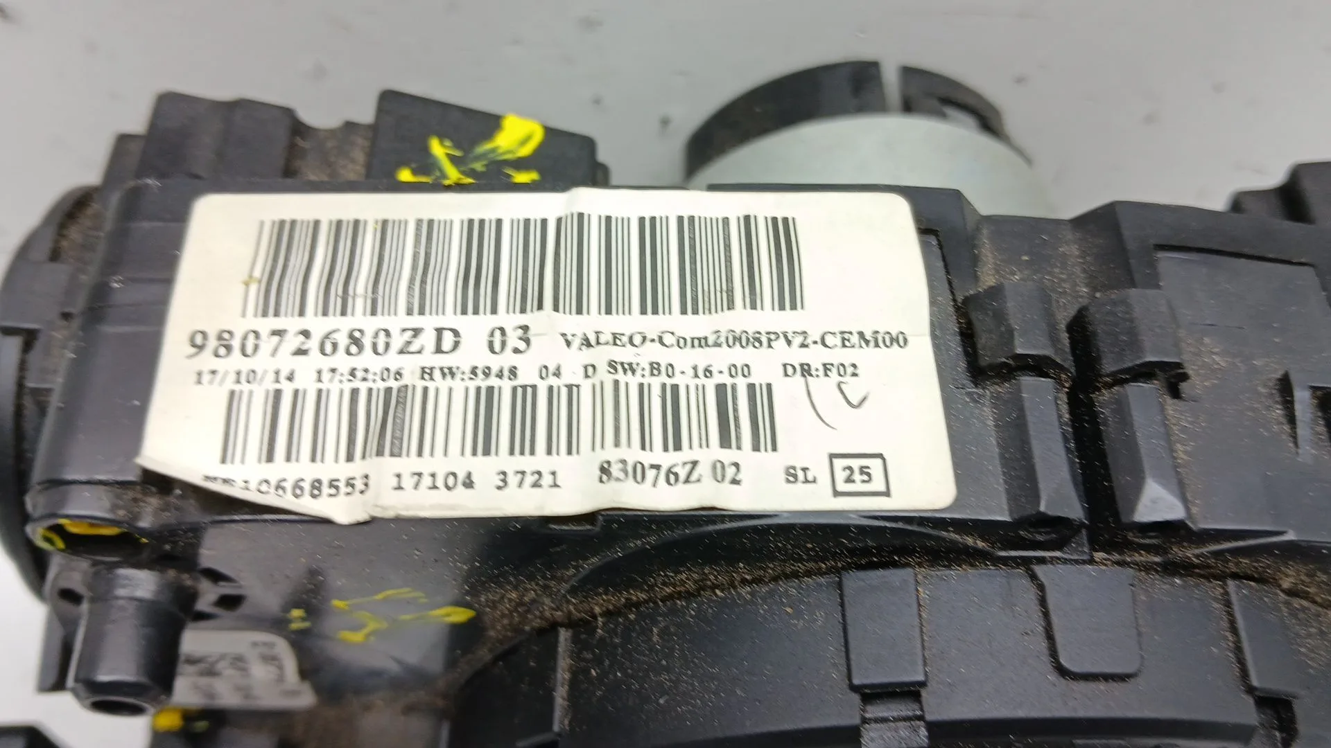 Mando Multifuncion para Peugeot 208 I (Ca_, Cc_)