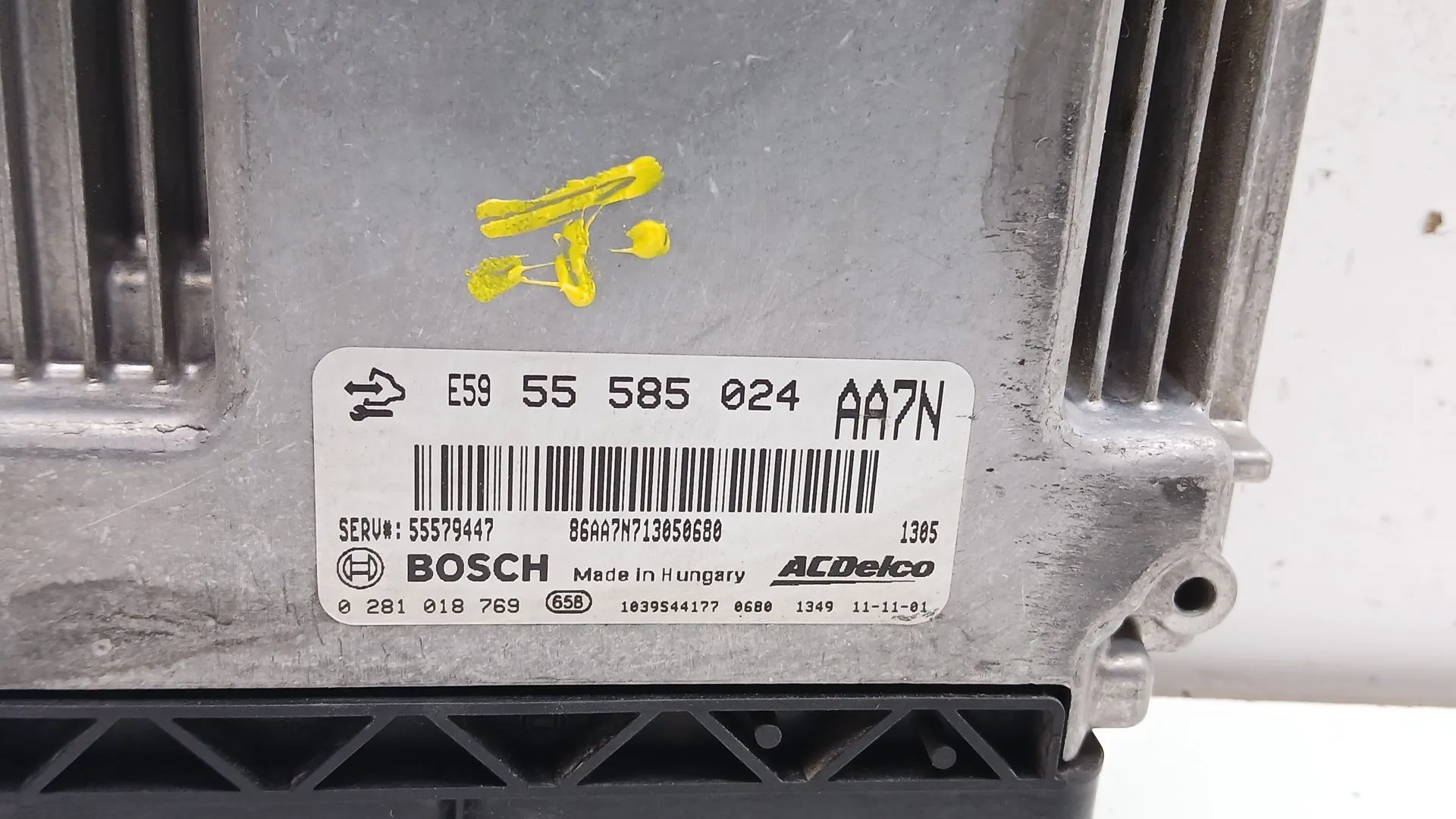 Centralita Motor Uce para Opel Insignia A Sedan (G09)