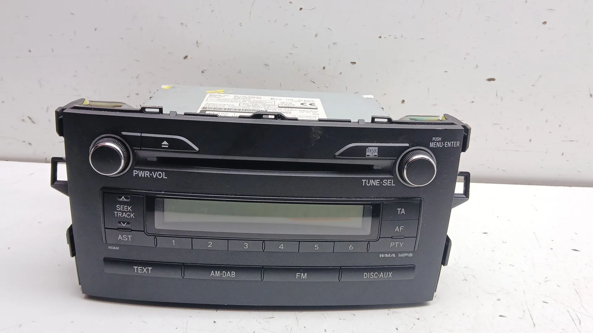 Sistema Audio / Radio Cd para Toyota Auris (_E15_)