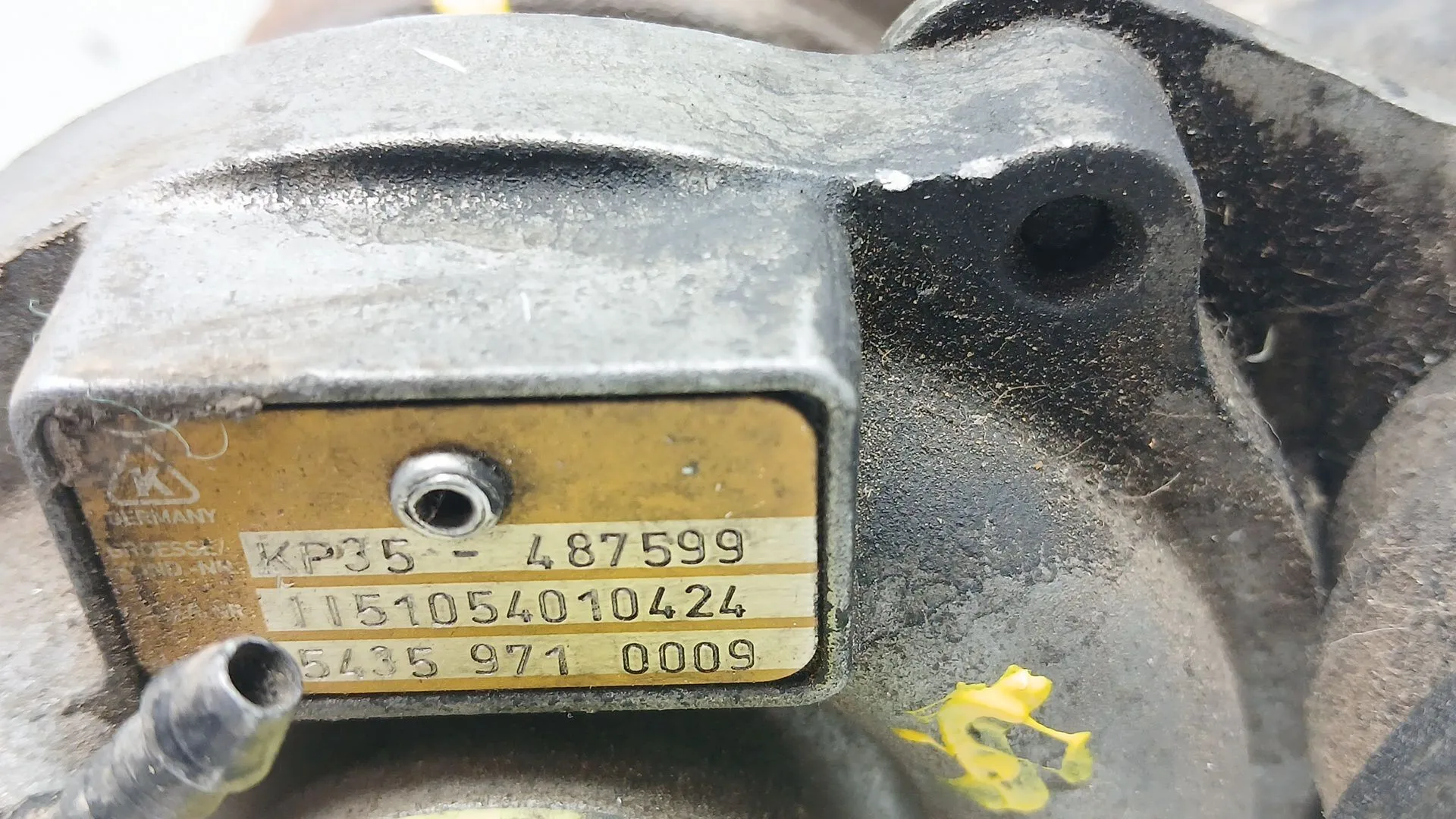 Turbocompresor para Citroën C3