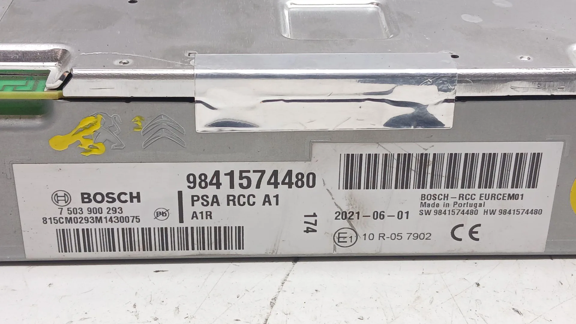 Sistema Audio / Radio Cd para Citroën C3 Aircross I (2R_, 2C_)