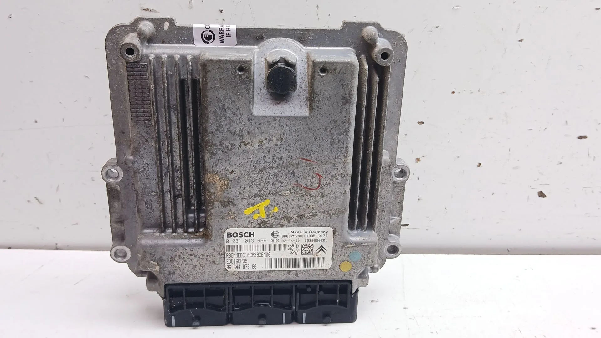 Centralita Motor Uce para Peugeot 4007
