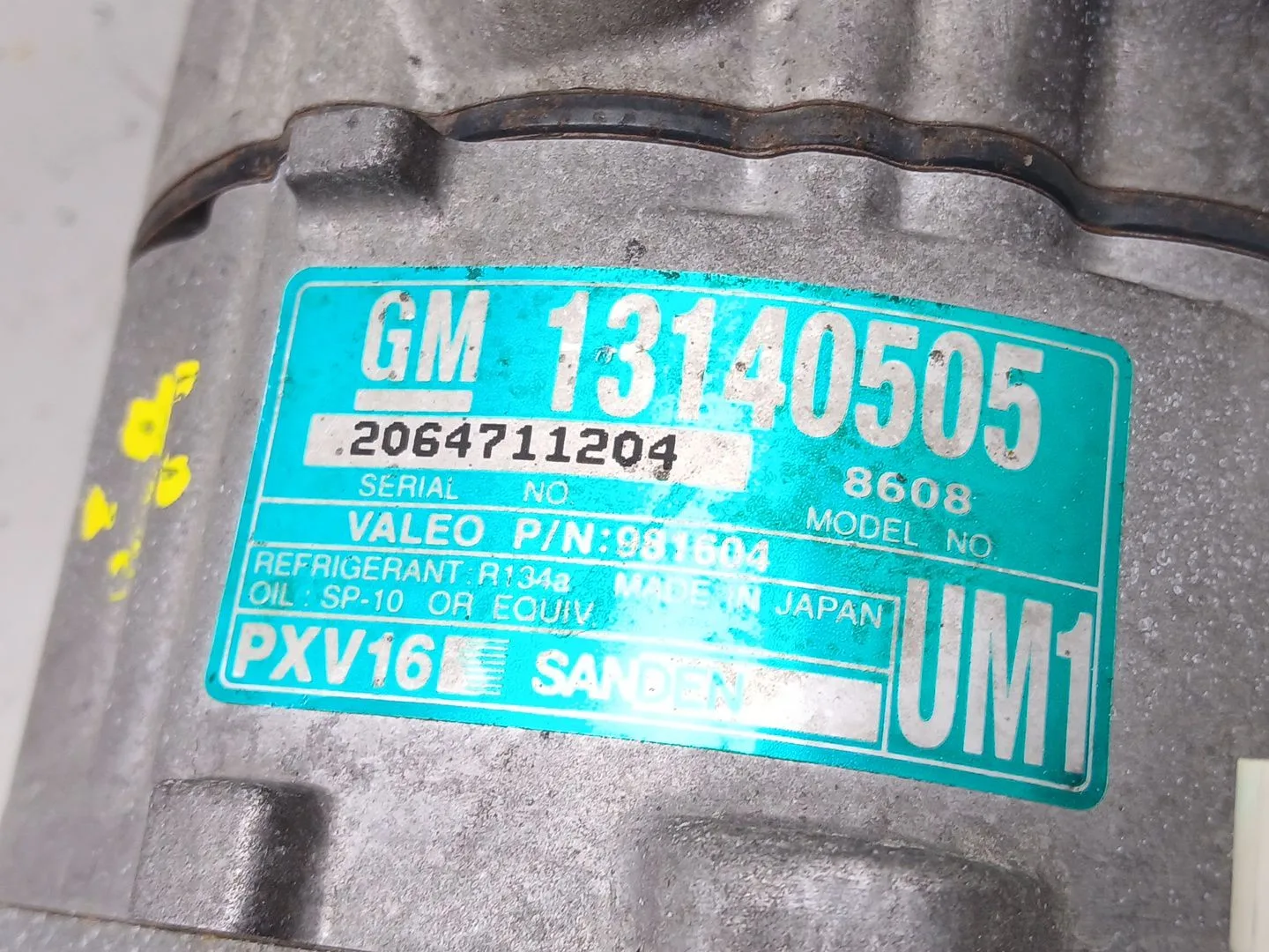 Compresor Aire Acondicionado para Opel Vectra C (Z02)