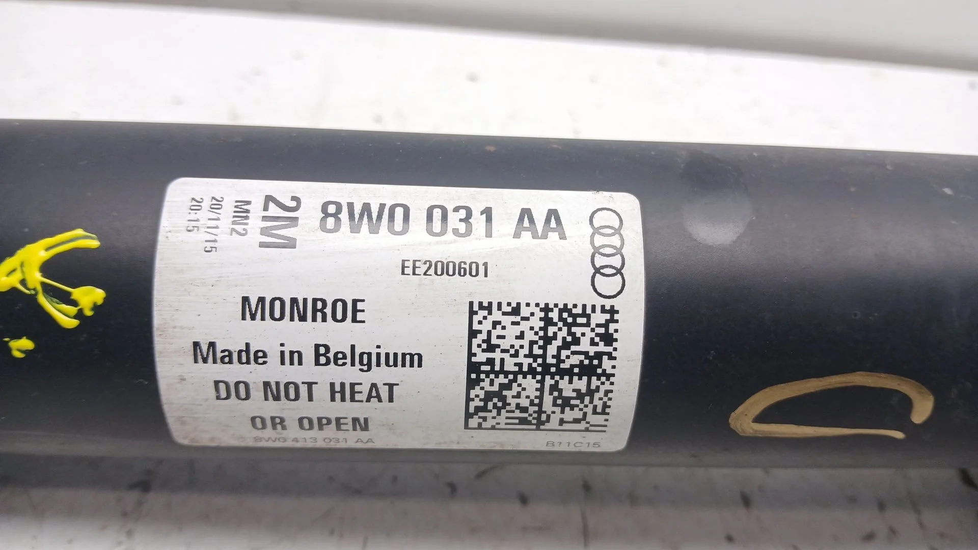Amortiguador Delantero Derecho para Audi A4 Berlina (8W2)