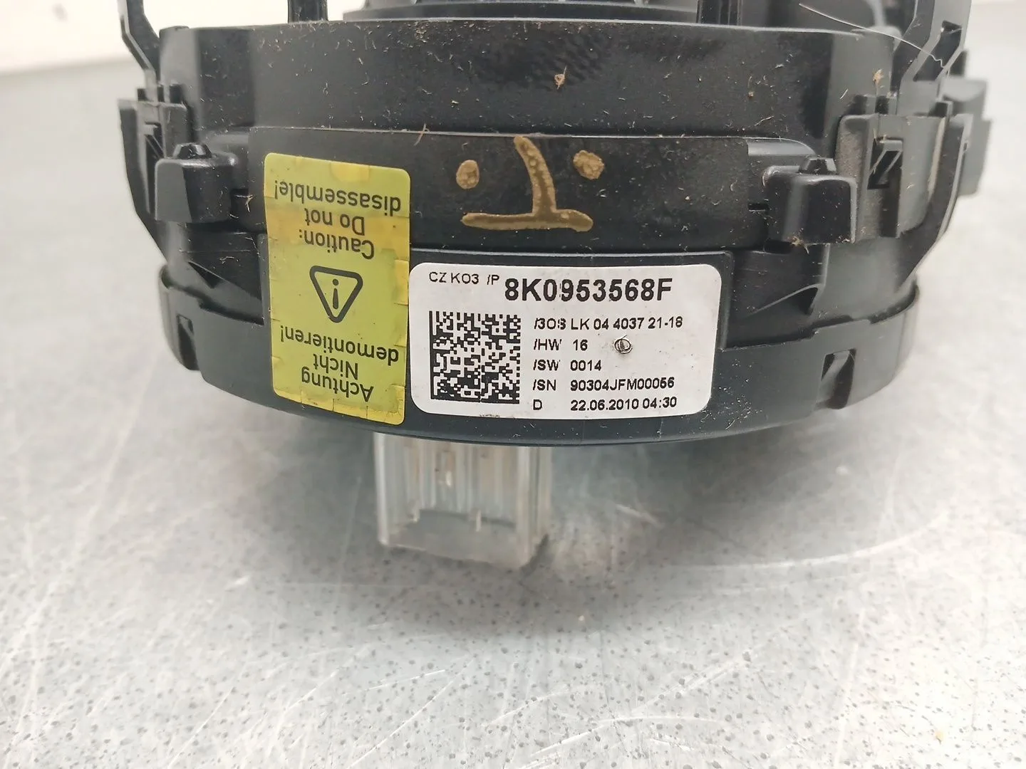 Anillo Airbag para Audi A4 B8 Avant (8K5)