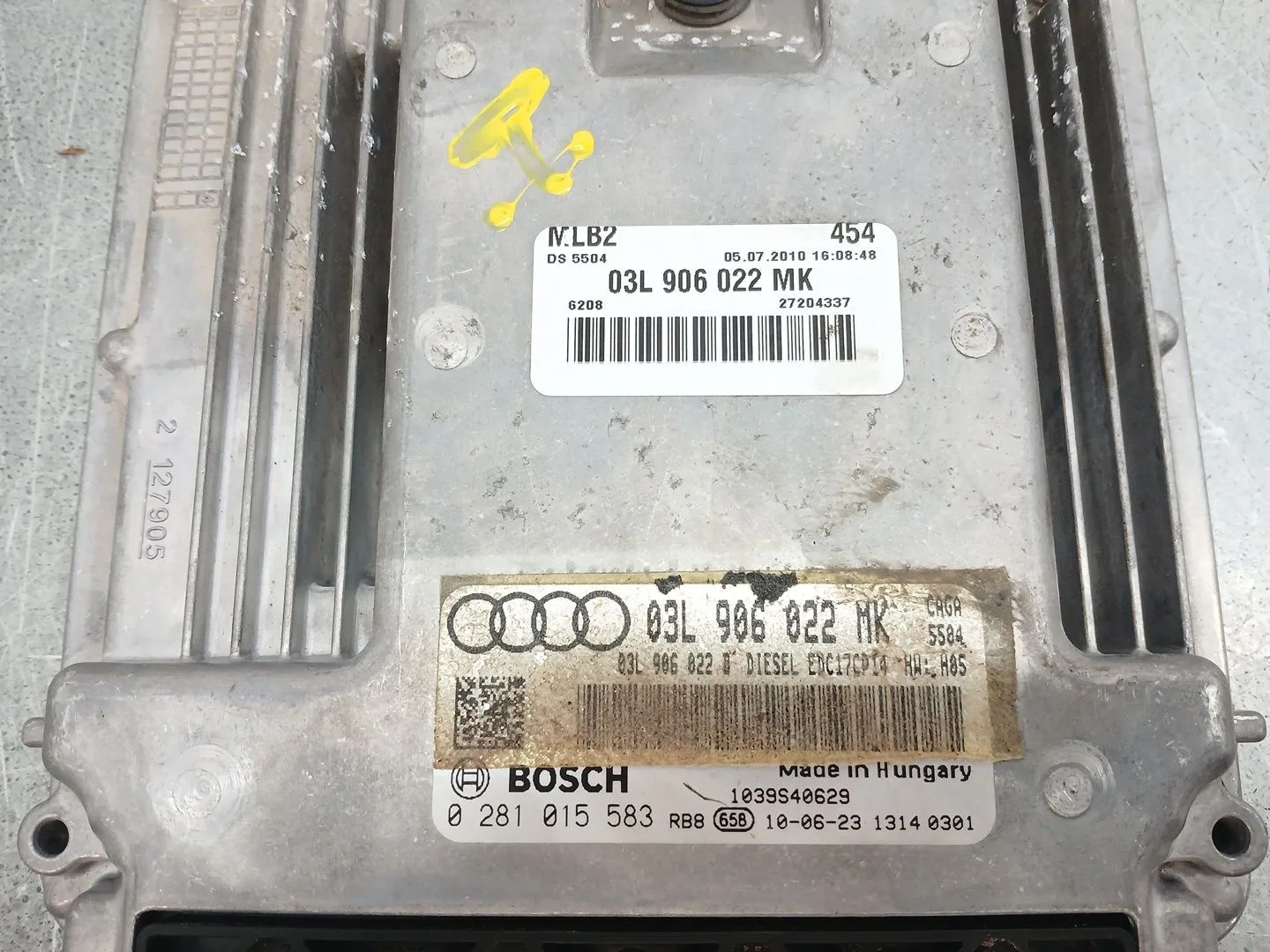 Centralita Motor Uce para Audi A4 B8 Avant (8K5)