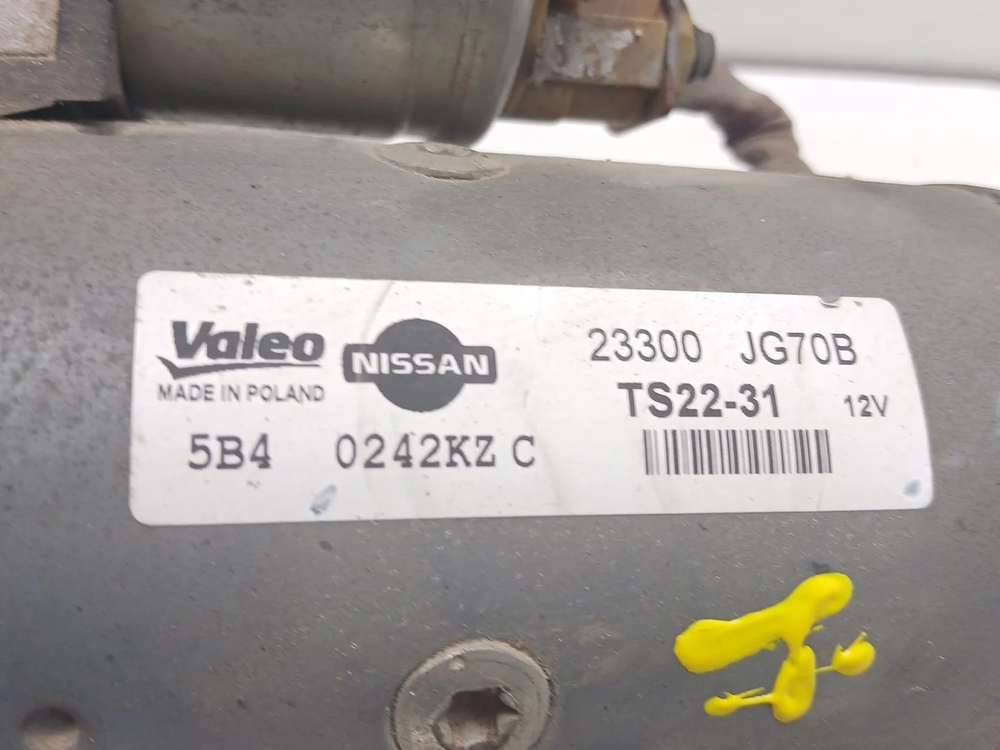 Motor Arranque para Nissan X-Trail (T31)
