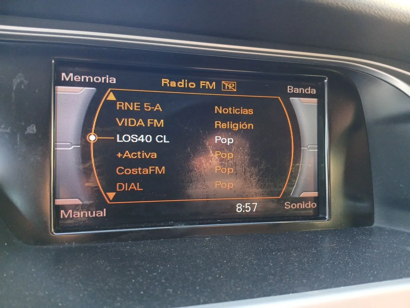 Pantalla Multifuncion para Audi A4 B8 Avant (8K5)
