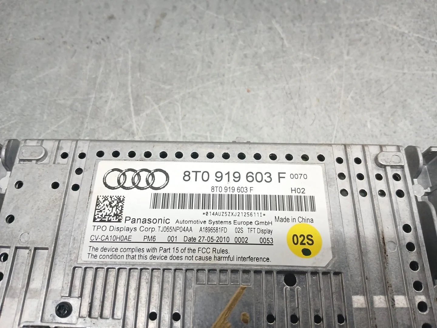 Pantalla Multifuncion para Audi A4 B8 Avant (8K5)