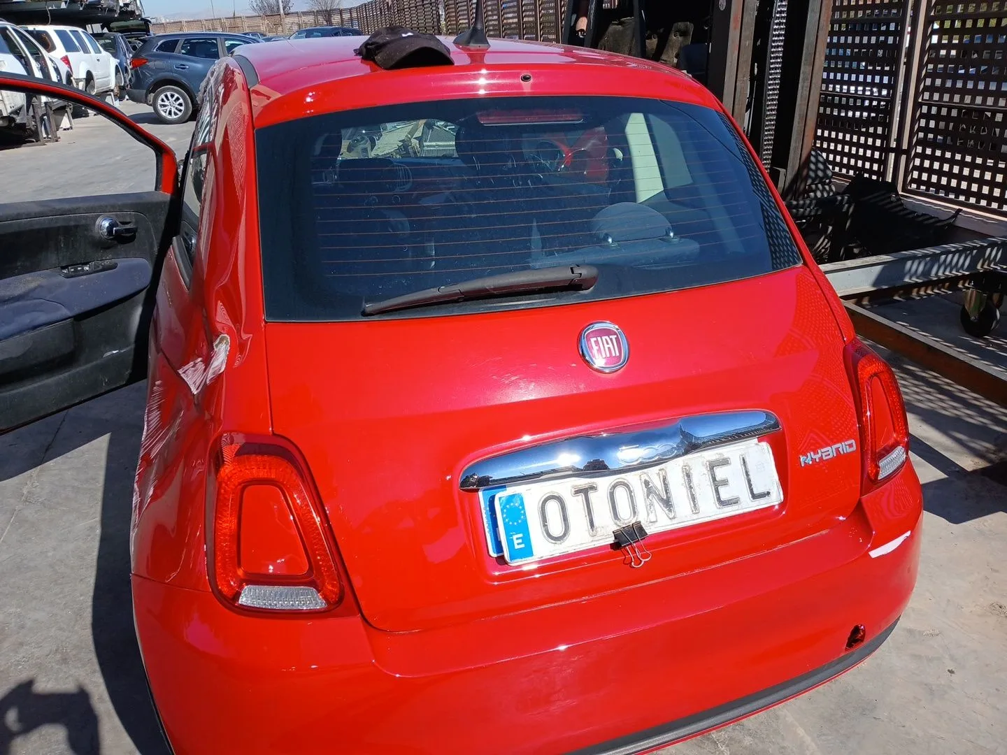 Porton Trasero para Fiat 500 (312_)